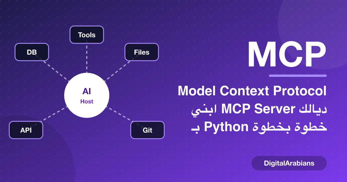 شنو هو MCP (Model Context Protocol)؟ دليل عملي تبني بيه أول MCP Server بـ Python